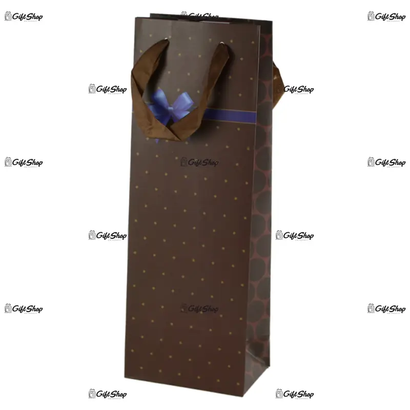 Punga cadou pentru bauturi 12x36 cm - design fundita